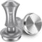 YMWVH 53.3mm Premium Barista Espresso Tamper, Silver with Dual Spring Loaded 100% Stainless Steel Base