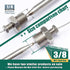 RX-10-24 Millivolt Thermostat RX Series for Fryer, 3/8" Mpt Stuff Box, RX-2-24 Thermostat 200-400F