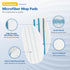 LINNIW 8 Pack Replacement Steam Mop Pads, Compatible with PurSteam ThermaPro 10-in-1