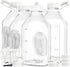 Syntic 4 Pack 2 Qt Glass Milk Bottles with Handle and Airtight