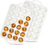 Silicone Muffin Pans for Baking - Mini Nonstick Cupcake Pan, 24 Cups with Metal Reinforced Frame, BPA Free (2 Pcs,