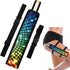Summer Rave Fan Holster, Folding Hand Fan Pouch with Waist Belt for Thigh Party