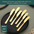 6 5.6", Berglander Butter Knife Spreader Pieces Stainless Steel Gold Butter Knives, Butter Spreader Gold Kitchen