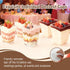 GGYKJSK 50-Pack 5oz Dessert Cups with Lids, Plastic Parfait/Pudding Cups, Small Plastic Containers with Spoons