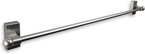 Rod Desyne MAG-15 Magnetic Curtain Rod, 17-30 inch, Satin Nickel