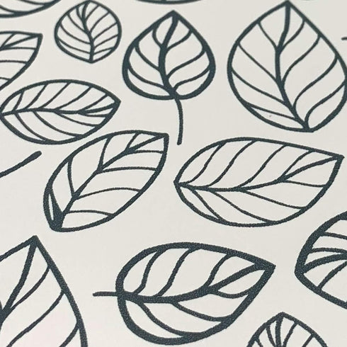 Yifely Leaf Shelving Paper Decorative Self-Adhesive Shelf Liner, 17.7 Inch by 9.8 Feet