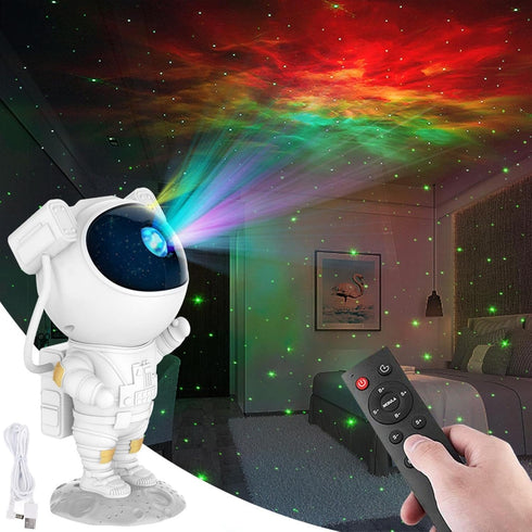 Astronaut Galaxy Projector Night Light, Star Projector Galaxy Night Light, Starry Nebula
