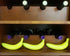 5 Piece Artificial Yellow Bananas Individual Fake Fruit Bananas Artificial Fruit Plastic Bananas Models for Home