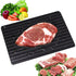Haploon Rapid Defrosting Tray, High Density Aluminum Thawing Plate for Defrosting Frozen Food Without Microwave