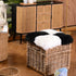 IRIWOOL Square Fur Sheepskin Chair Cover Seat Cushion Pad Super Soft Area