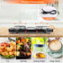 Electric Double Burner 2000W Portable Coil Hot Plate Stove - Countertop RV Hotplate with Non-Slip Rubber Feet