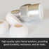 1/4 Inch Flare White Washer, 25 Pack