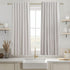 UHITECH Oatmeal Linen Blackout Curtains, 54 Inches Long, 2 Panels Set, Natural Modern
