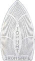 Iron-Safe Premium Iron Shoe with Top Hat Non-Stick Laminate Sole Plate