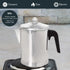 Primula Today Aluminum Stove Top Percolator Maker, Durable 9 Cup Brew Coffee, Silver