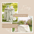 Fanqisi Ivory Lace Tablecloth 60x120 Inches, Classic Wedding Lace Overlay Party Table Cover for Decoration