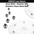 2 9.25Inch 360 Tier Lazy Susan Bathroom Organizer, Clear Rotating Makeup Organizer for Vanity, Skincare Organizers