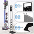 Vacuum Stand for Dyson V15 V11 V10 V8 V7 V6 with Wheels, Heavy Base Metal Bracket Holder for Storage