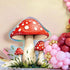 43.3 37.4 Inch Teling x Large Mushroom Photo Prop Party Decoration Forest Mushroom Cutout Backdrop Decor Woodland Fairy