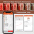 BFOUR Meat Thermometer Wireless Bluetooth, LCD Digital Dual Probe BBQ Thermometer for Kitchen Cooking Grill