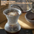 uxcell 600 Mesh Pour Over Coffee Dripper, 124mm Diameter Reusable Coffee Filter with Bracket