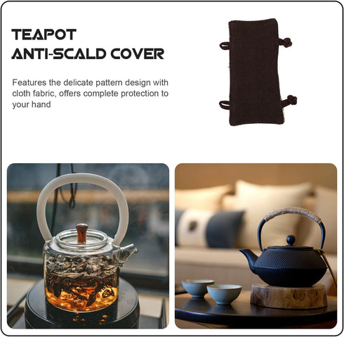 BESPORTBLE Teapot Handle Cover, Teakettle Handle Sleeve, Teapot Cloth