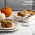 Professional Stainless Steel Lasagna Server, 10.0 inch Multi-Uses Spatula, Cake & Pancakes Cutter, Dishwasher Safe