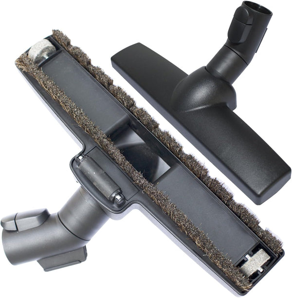 Miele Horse Hair Vacuum Brush Attachments with Wheels, 1-3/8 Inch for Carpet & Hard Floors