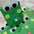 40 Pack Frog Keychains for Back to the 80s Party, Frog Themed Decorations, Birthday Party Bag Fillers