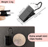 Coideal Small Curtain Clips Hooks, 100 Pack Black Metal for Hanging Christmas String Lights and Art Display