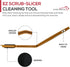 3 Pack EZ Scrub-Slicer Cleaning Tool, Electric Blade Cleaner for Deli Slicing Machine, Safe Mandolin Slicer