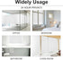 Frosted Glass Window Film with Installation Tools, 17.5 Inch X 6.5 Feet - Heat Blocking Static Clings Reusable for