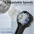 Mini Personal Fan, Handheld, Small Portable, Battery Operated, USB Rechargeable, Black, for Kids, Women, Men, Indoor,