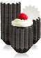 200 PCS TIE-DailyNec Cupcake Liners - Flared Muffin Baking Cups, Greaseproof Coated Cake Cups for Parties
