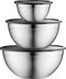 Table Concept Mixing Bowls with Airtight Lids, Stainless Steel Nesting Bowl Set for Space