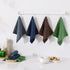 12 Pack 10 10 inches, Homaxy Kitchen Dish Cloths, Super Soft and Absorbent Coral Velvet Dish Towels, Nonstick Oil Fast