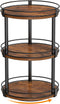 Snughome Lazy Susan Organizer, 3 Tier Rotating Spice Rack, Turntable Lazy Susan