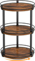 Snughome Lazy Susan Organizer, 3 Tier Rotating Spice Rack, Turntable Lazy Susan