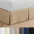 Bed Maker’s Bed Skirt, Never Lift Your Mattress, Mocha, 14 Inch Drop Length, Split Corners, Full