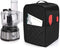 Luxja Food Processor Cover for Cuisinart and Hamilton Beach 10-14 Cup Processor, Dust Cover with Accessories Pockets,