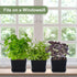 4 Packs Oliz Herb Garden Planter Indoor Kit Pots for Indoor/Outdoor Plants Windowsill Plant Pots with Drainage