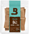 Boveda Two-Way Humidity Control Packs for Seasoning – 84% RH, 4 Pack in Resealable Bag, Size 60, Up to 100-Count
