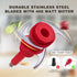 Mini Food Processor, 2 Cup Small Electric Chopper, 2 Speed for Vegetables, Meat, Fruits with 4 Stainless Steel Blades