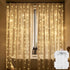 Solhice Curtain Shower Light, 72 x 72 Inches Battery Operated Waterproof Curtains