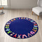 Mishareal Round Kids Play Rug, ABC Rugs for Kids, Toddlers and Baby, Nursery