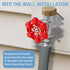 12inch 1/2" 3/4 Inch Boltigen Anti-Siphon Frost Free Sillcock, No Lead Brass Frost Proof Outdoor Faucet Bib