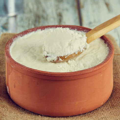 2.10 Clay Yogurt Pot, Inner Glazed Terracotta Cookware, Earthen Casserole Bowls for Oven Cooking, Terra Cotta Deep Pan