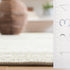 3' (TSN102W) SAFAVIEH Washable Rug Tucson Collection - Square, Sage & Ivory, Slip Resistant & Easy to Clean, Ideal