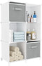 HOMIDEC Closet Storage Organizer, Cube Shelf Storage, Bathroom Organizer, Bookcase Bookshelf