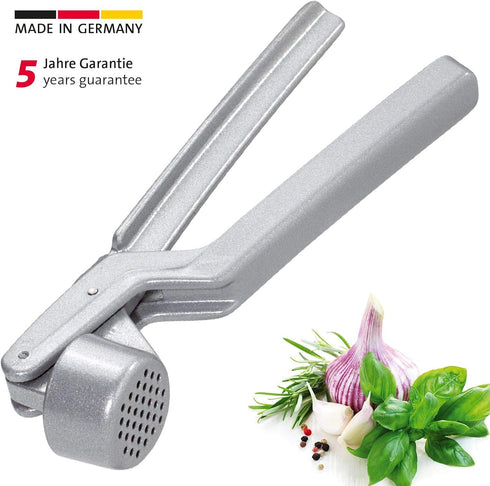 Westmark Garlic Press Novapress German Heavy-Duty Garlic Crusher & Mincer, Rust Proof Mincer Tool, Easy Squeeze